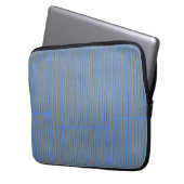 Light Blue Green Cool Niedlich Moderne einzigartig Laptopschutzhülle (Vorderseite Links)