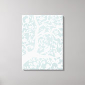 Light Blue Grosse Chinoiserie Leinwand (Vorderseite)