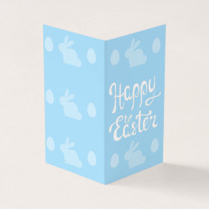 Light Blue Happy Osterpackung mit 25 Mini Cards