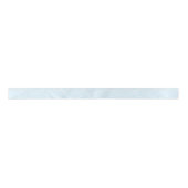 Light Blue Hibiskus Floral Satinband (Vorderseite)