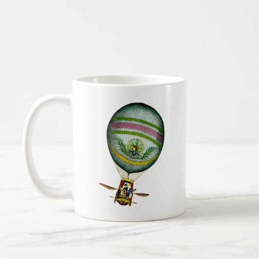 Light Blue Hot Air Ballon Kaffeetasse (Links)