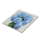 Light Blue Hydrangea-Blume Fliese (Seite)