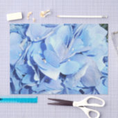 Light Blue Hydrangea Seidenpapier (Handwerk)