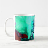 Light Blue Iris Blume Tasse (Links)