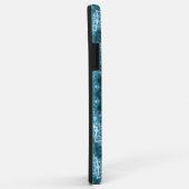 Light Blue Kaleidoscope / Mandala Case-Mate iPhone Hülle (Hinten/Rechts)