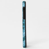 Light Blue Kaleidoscope / Mandala Case-Mate iPhone Hülle (Hinten/Links)