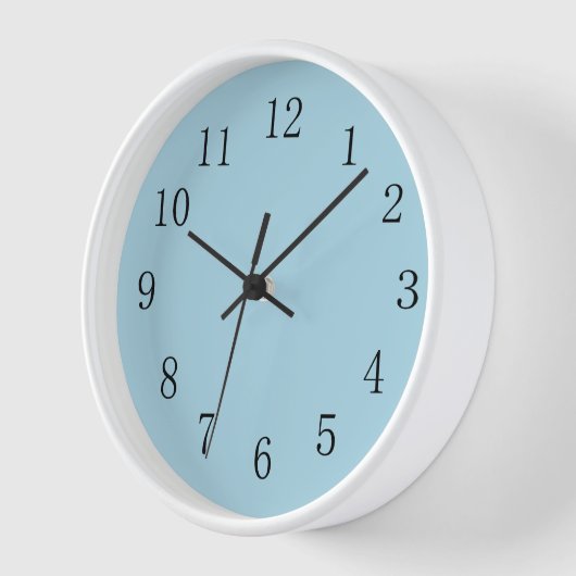 Light Blue Kitchen Wall Clock Uhr (Winkel)