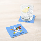 Light Blue Koch Ducky Kazoo Paper Untersetzer (Vor Ort)