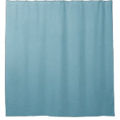 Light Blue Leather Duschvorhang (Vorderseite)