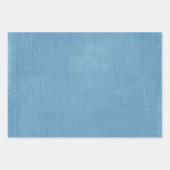 Light Blue Look of Fabric Geschenkpapier Set (Vorderseite 3)