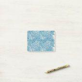 Light Blue Marigold Illustration von William Morri Post-it Klebezettel (Auf Schreibtisch)