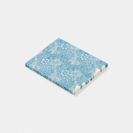 Light Blue Marigold Illustration von William Morri Post-it Klebezettel (angewinkelt)