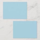 Light Blue Mighty-Visitenkarte Visitenkarte (Vorne/Hinten)