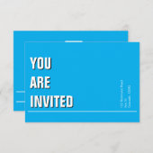 Light Blue Minimal Church laden (Vorne/Hinten)