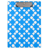Light Blue Mod Ball Design @ Emporio Moffa Klemmbrett (Vorderseite)