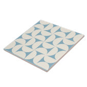 Light Blue Modern Geometric Semi Circles Tile Fliese (Seite)