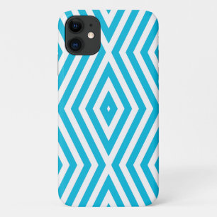 Light Blue Moods Diamond Chevrons Case-Mate iPhone Hülle