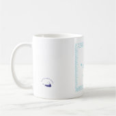 Light Blue Nantucket 02554 Zip Code Tasse (Links)