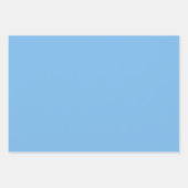 Light Blue, Navy und White Abstrakt Geschenkpapier Set (Vorderseite 2)