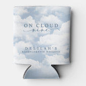 Light Blue "On Cloud Nine" Bachelorette Dosenkühler (Vorderseite)