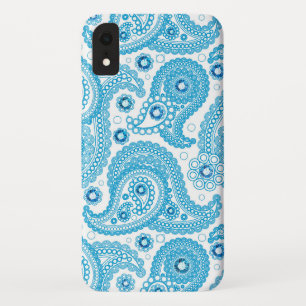 Light Blue Paisley Pattern Case-Mate iPhone Hülle