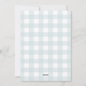 Light Blue Pastell Winter Snow Weihnachten (Rückseite)