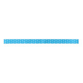 Light Blue Polka Dots Satinband (Vorderseite)