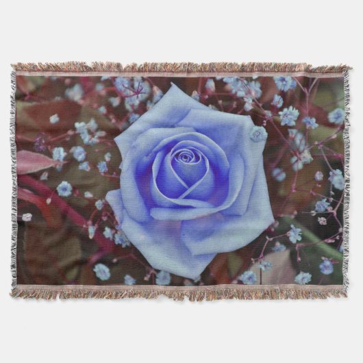 Light Blue Rose Decke (Vorderseite)