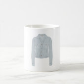 Light Blue Shirt Kaffeetasse (Mittel)
