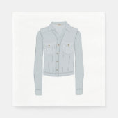 Light Blue Shirt Serviette (Vorderseite)