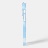 Light Blue Sky Foto Extravaganter Name Elegante Case-Mate iPhone Hülle (Rückseite / Links)