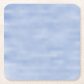 Light Blue Sky Muster Party Rechteckiger Pappuntersetzer (Vorderseite)