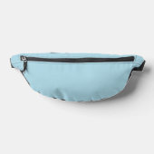 Light Blue Solid Color Bauchtasche (Ablage )