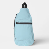 Light Blue Solid Color Crossbody Bag (Vorderseite)