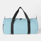 Light Blue Solid Color Duffle Bag (Rückseite)