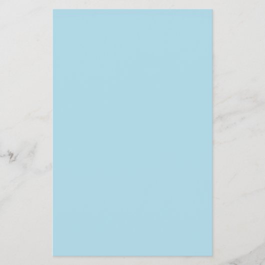 Light Blue Solid Color Flyer (Vorne)