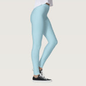 Light Blue Solid Color Leggings (Rechts)
