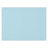 Light Blue Solid Color Tischdecke (Vorderseite (Horizontal))