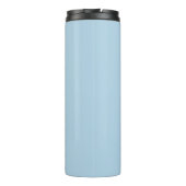 Light Blue Stylized Wedding Bridesmaid Thermosbecher (Rückseite)