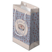 Light Blue Süsse Pie Baby Boy Kleine Geschenktüte (Vorderseite Schrägansicht)