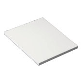 Light Blue Tint 5.5 x 6 Notepad mit sauberer Moder Notizblock (angewinkelt)