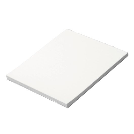Light Blue Tint 5.5 x 6 Notepad mit sauberer Moder Notizblock (Rotiert)