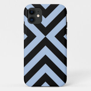 Light Blue und Black Chevrons Case-Mate iPhone Hülle