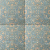 Light Blue und Cream Mosaik gestört Stone Look Fliese