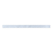 Light Blue und White Chevrons Satinband (Vorderseite)