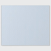 Light Blue und White Meander Geschenkpapier (Flach)