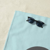 Light Blue Video Game Controller Strandtuch (Beispiel)