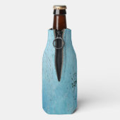 Light Blue Wall Textile Cooler Flaschenkühler (Flasche Rückseite)