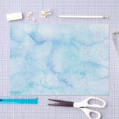 Light Blue Watercolor Seidenpapier (Handwerk)