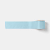 Light Blue Wide Satin Ribbon Satinband (Vorderseite)